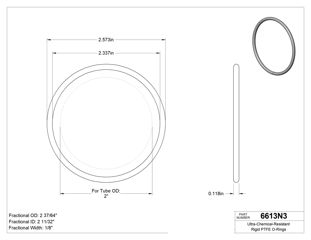 Technical drawing - 6613N3